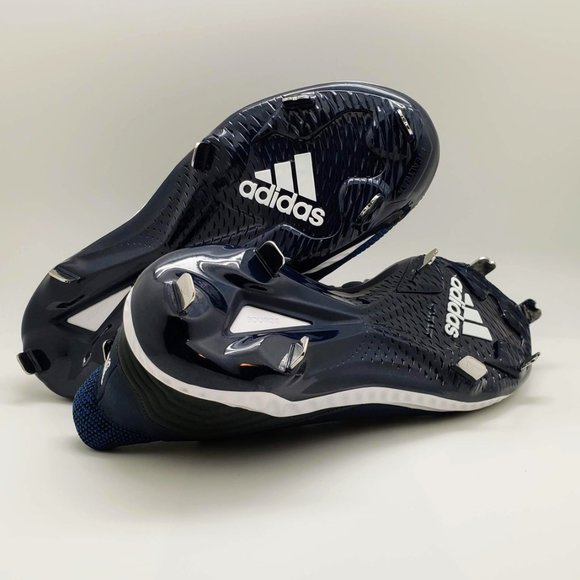 ADIDAS nwt Icon Bounce Navy Softball Cleats - Picture 8 of 10